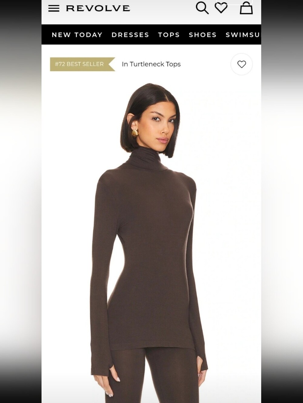 Norma Kamali Turtle Top